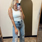 Elsie Knit Tank (White)