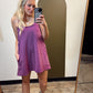 Weekend In Sneakers Dress (Purple)