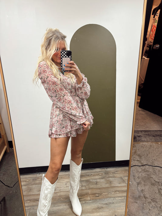 Sylvie Floral Romper