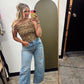 Dont Get It Twisted Polka Dot Top