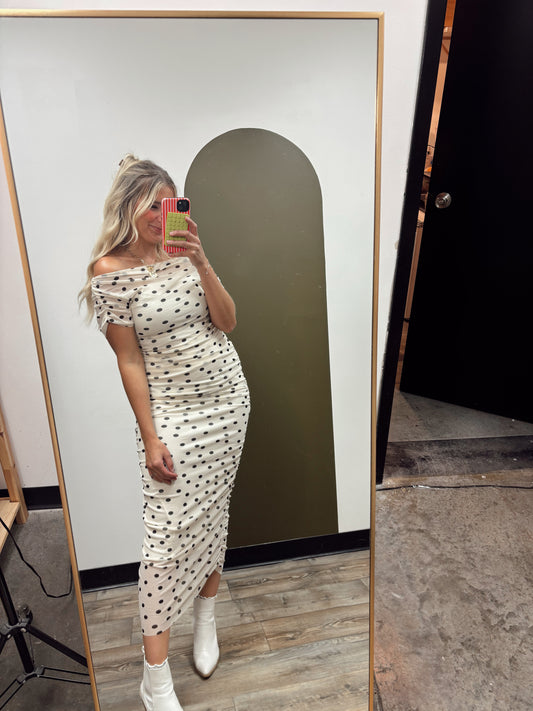 Aria Polka Dot Dress