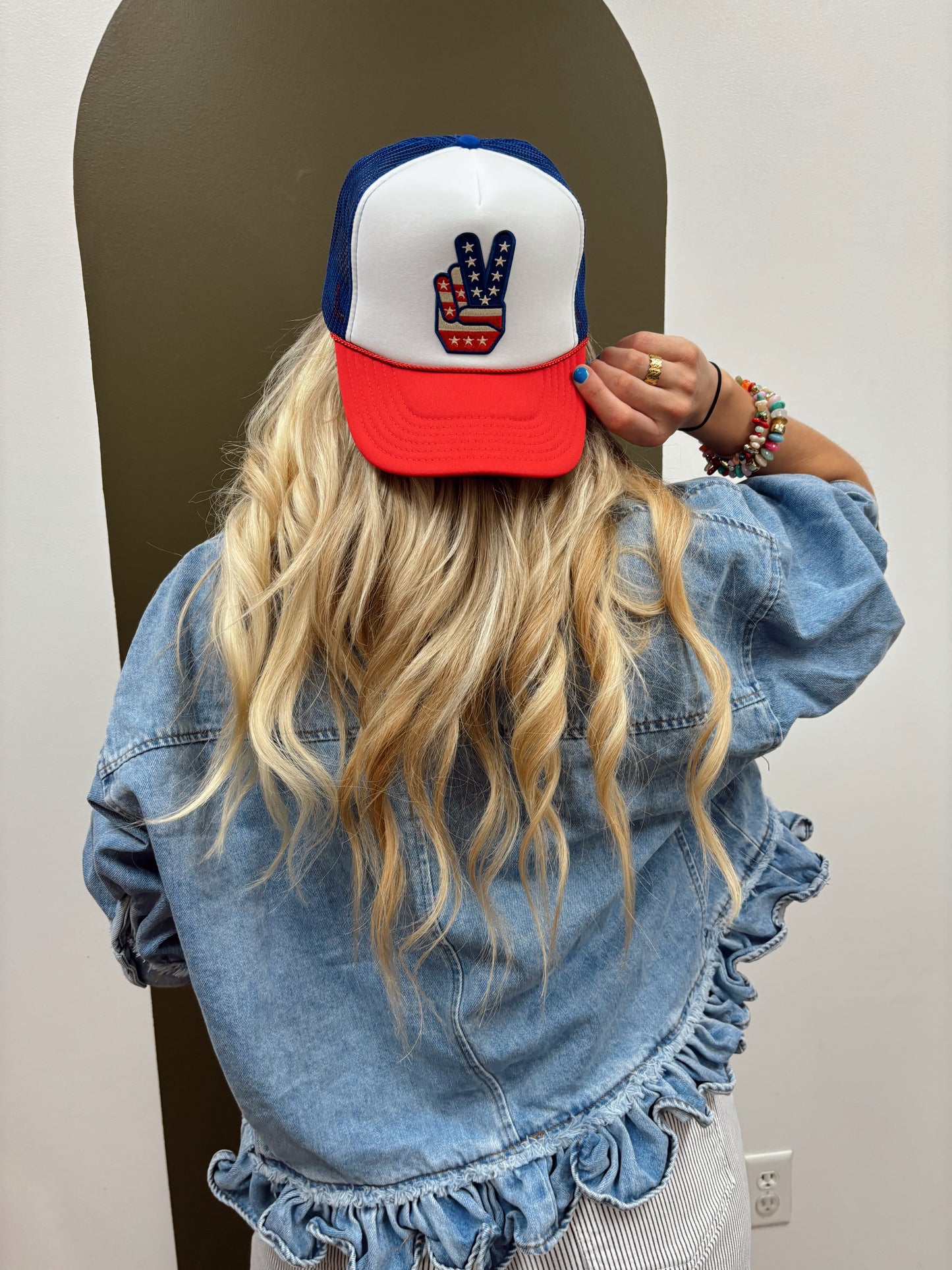 Peace Sign Trucker