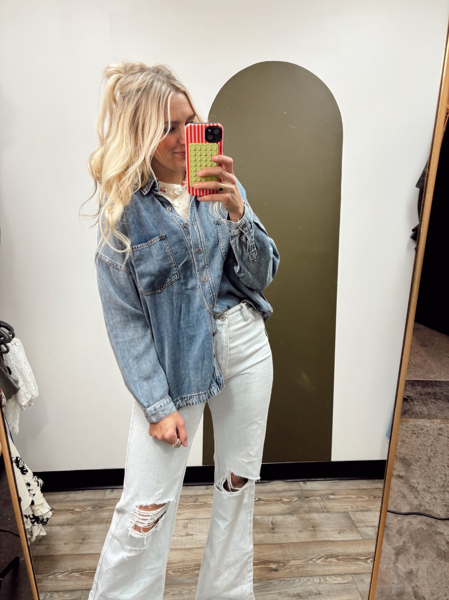 Genisis Chambray Top