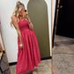Chelsea Gingham Maxi Dress (Cherry)