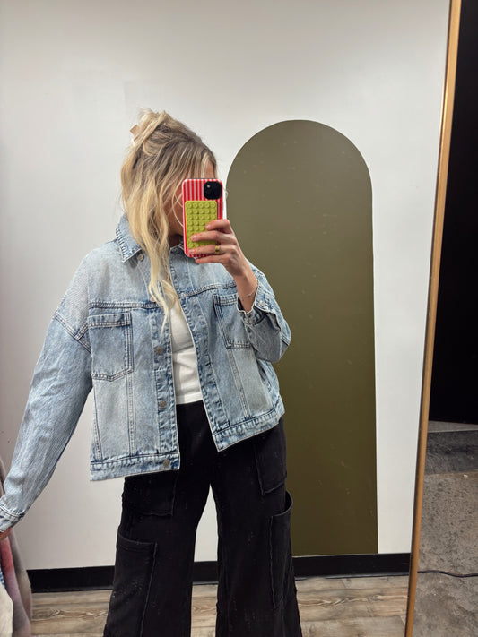 Fast Car Denim Jacket