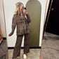 Steppin Out Leopard Set