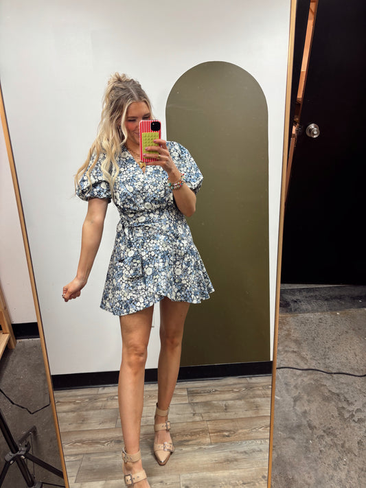 Jimena Floral Wrap Dress
