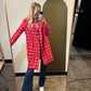 Double Down Tweed Coat