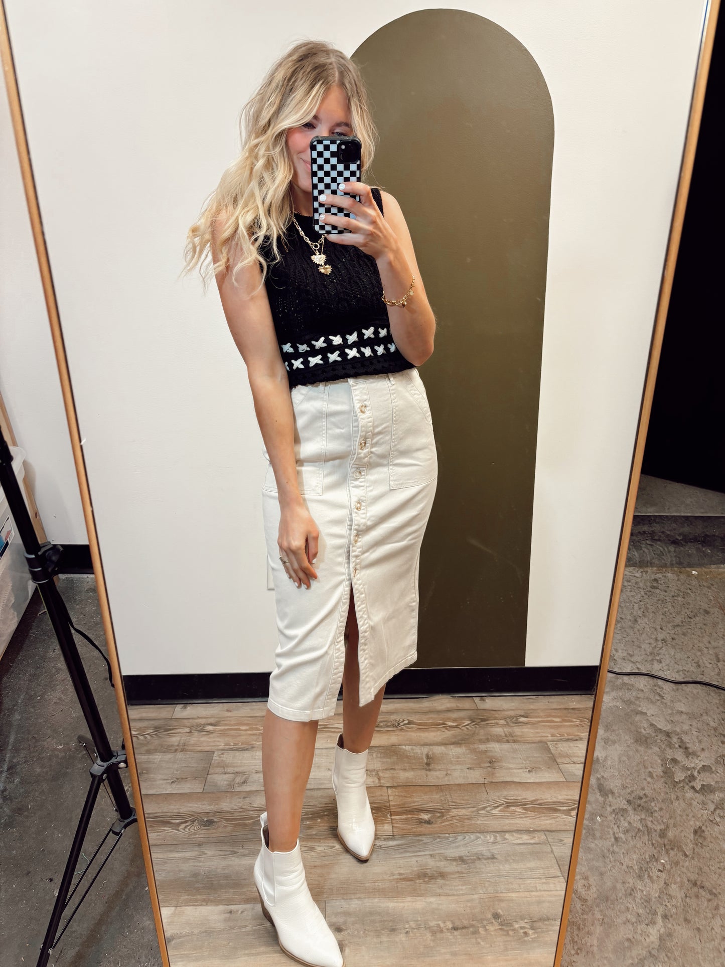 Victoria Skirt (Sand)