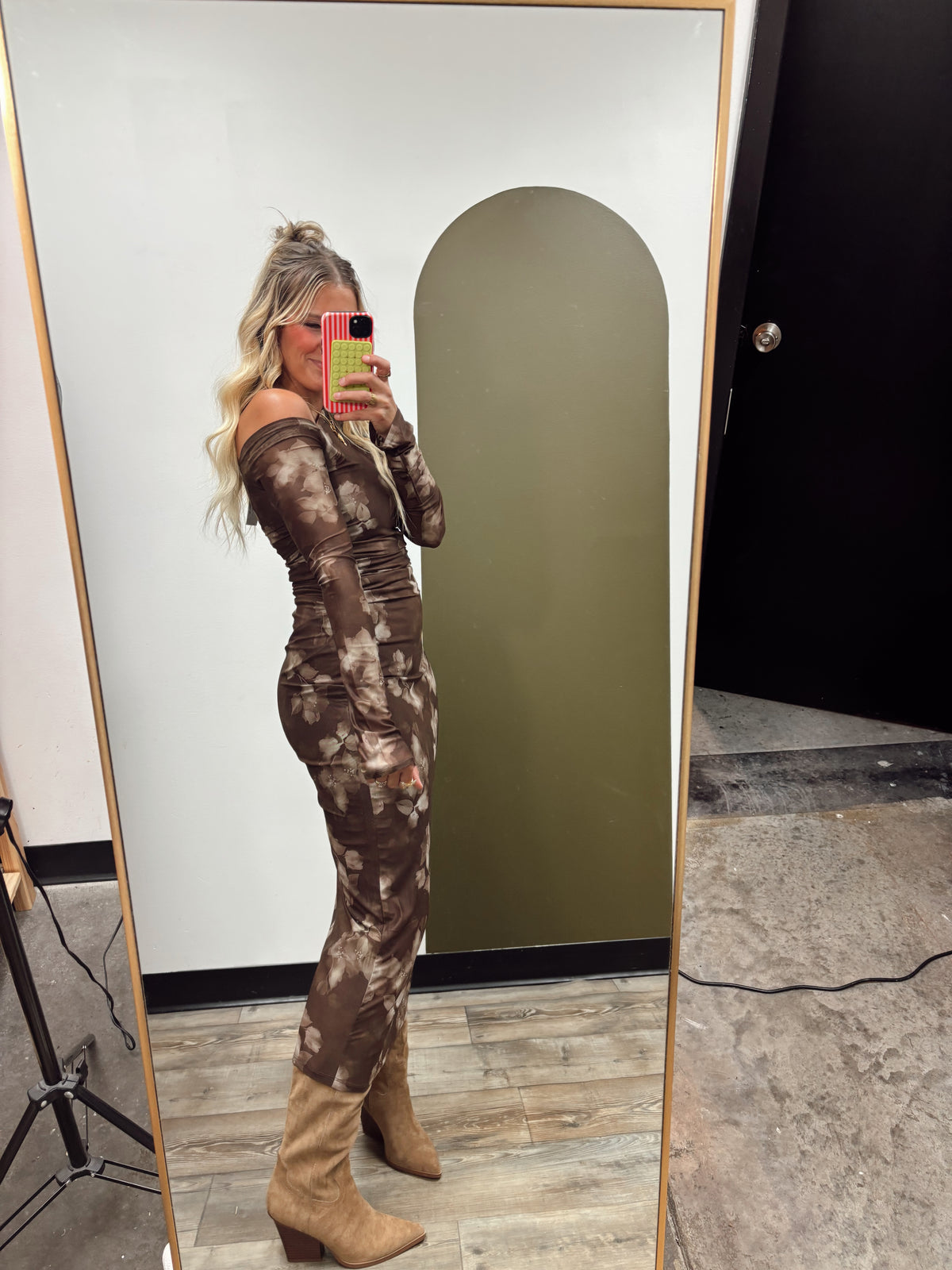Lyra Print Maxi Dress