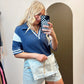 Half Time Knit Top