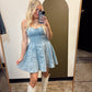 Carolina Denim Dress (Blue)