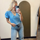 Cindy Chambray Top