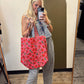 Strawberry And Stripe Tote bag