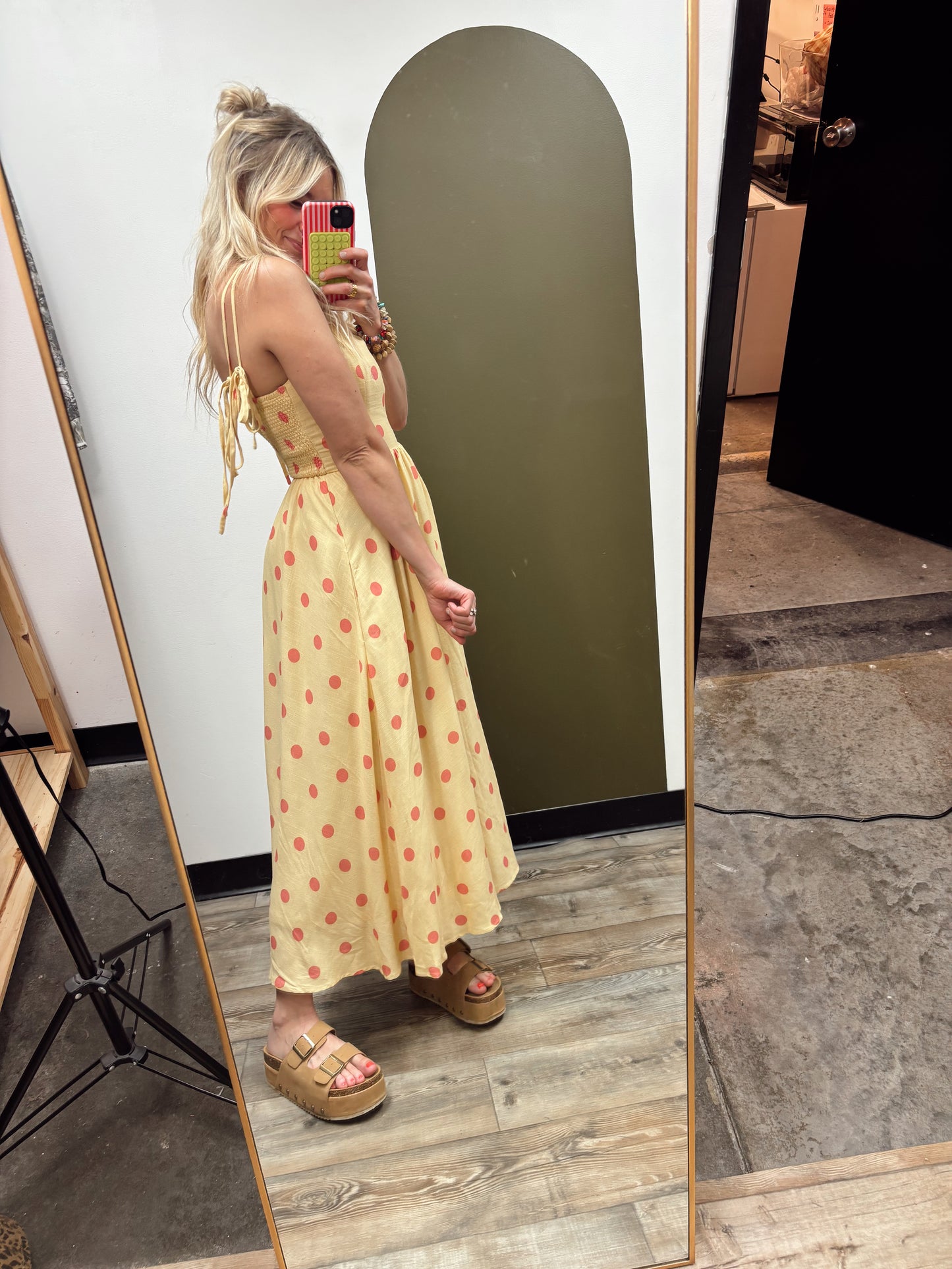 Sunny Days Polka Dot Dress