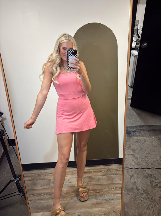 Kimber Skort Dress (Pink)