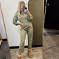Jeanette Utility Jumpsuit (Sage)