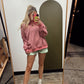 Petal Pink Mock Neck Top