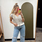 Jamie S/S Button Cardy (Cream)