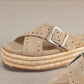 Holly Cross Sandal