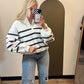 Addison Stripe Pullover