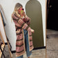 Marcella Long Print Cardigan
