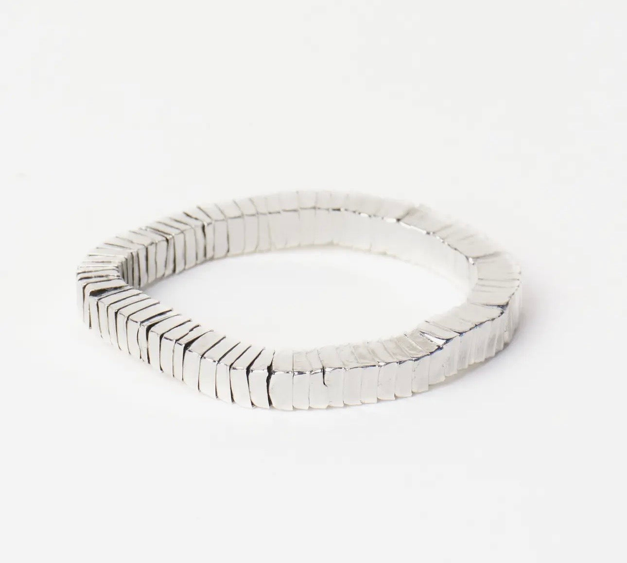 Lucielle Square Bead Stretch Bracelet