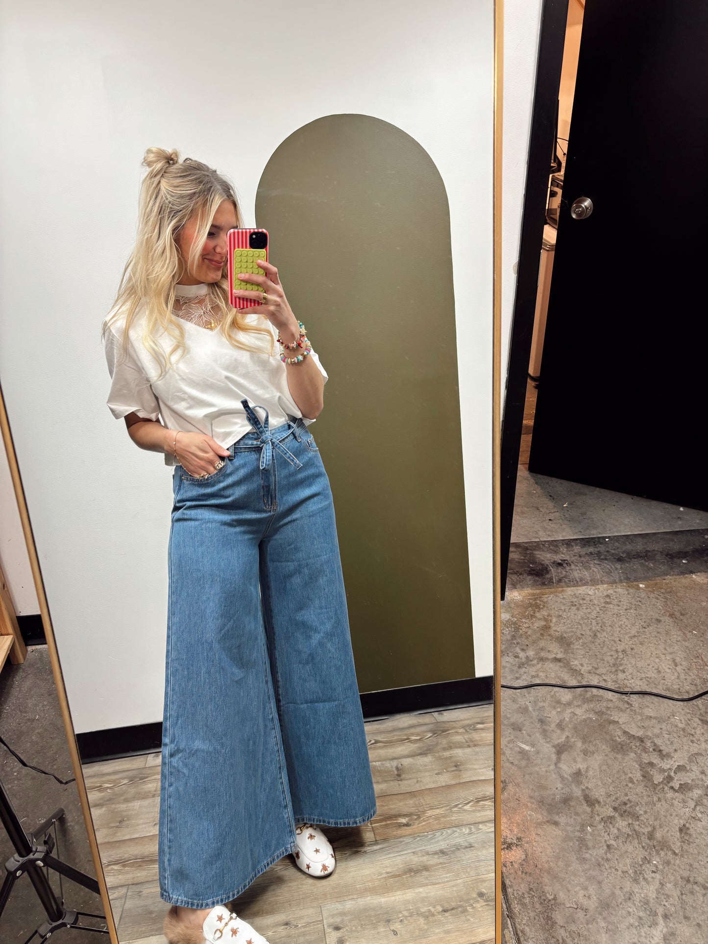 Skater Girl Wide Leg Jean