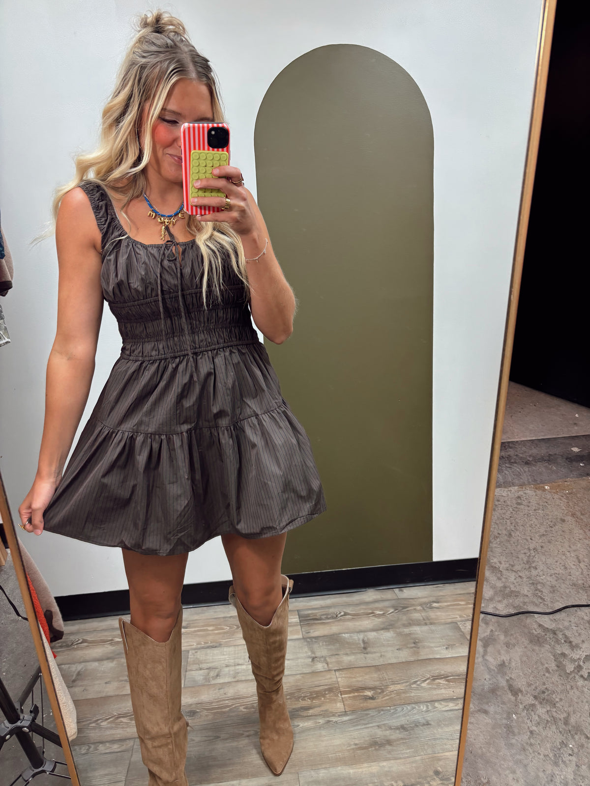 Salt Dress (Brown)