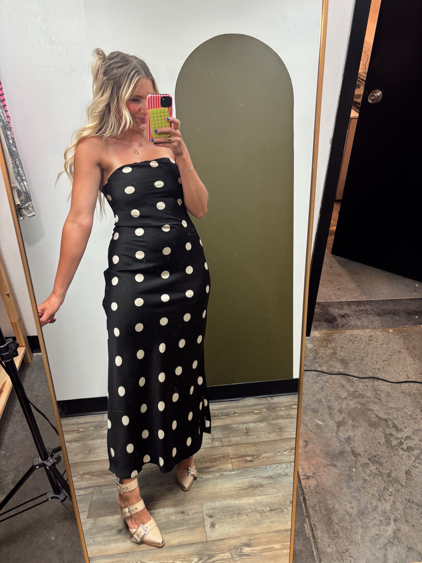 Show Stopper Polka Dot Maxi