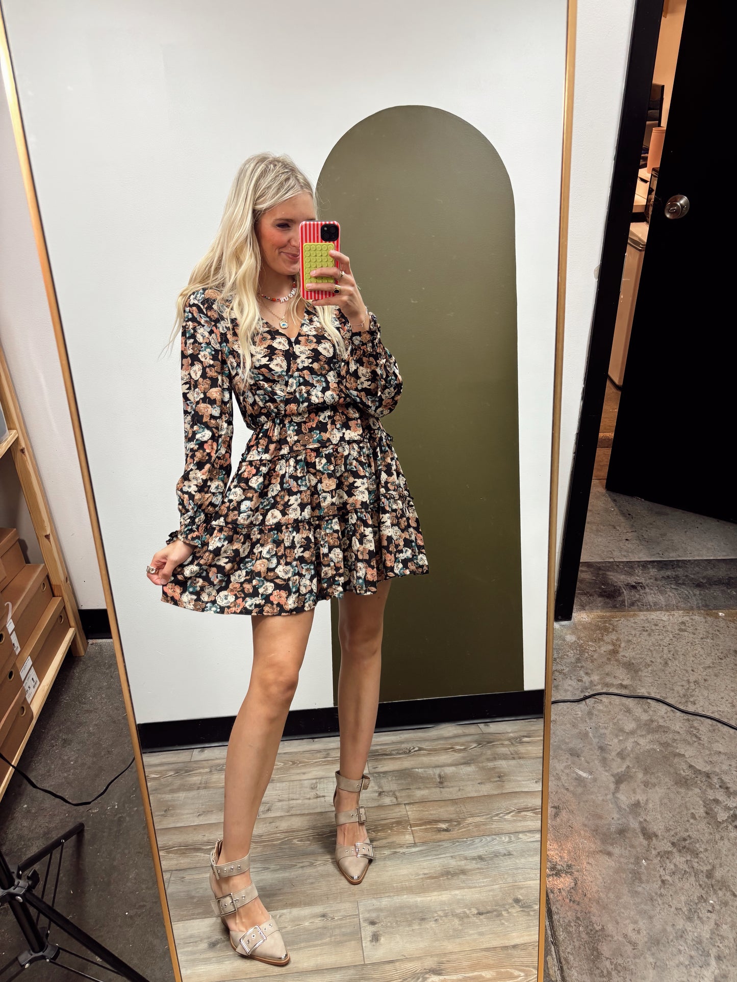 Sasha Floral Mini Dress