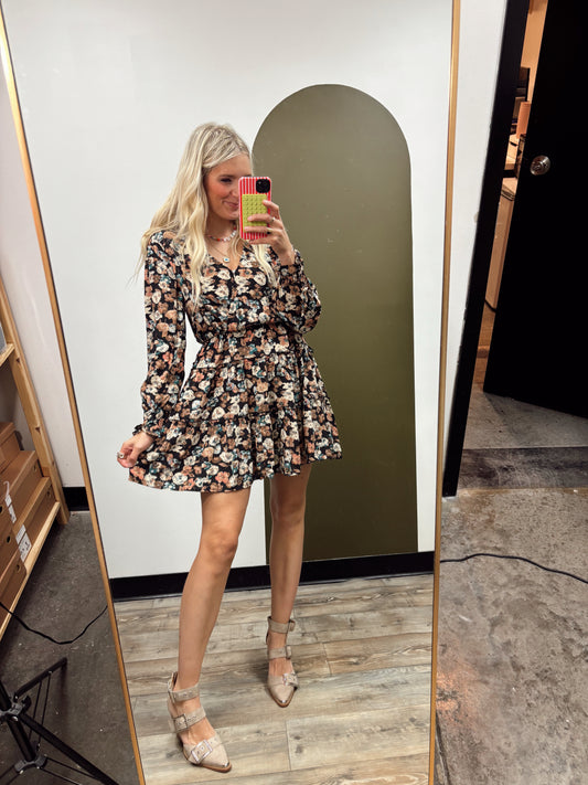 Sasha Floral Mini Dress