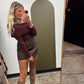 Dalia Off Shoulder Top (Wine)