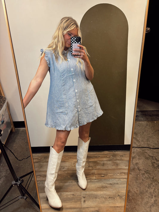 Valley Girl Denim Dress