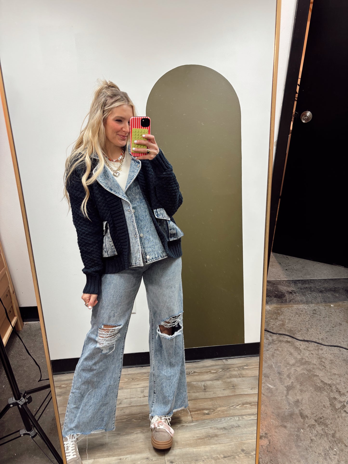 Long December Sweater Jacket