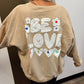Graphic Be Love Pullover (Taupe)