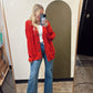 Kingdom Come Cardigan (Red)