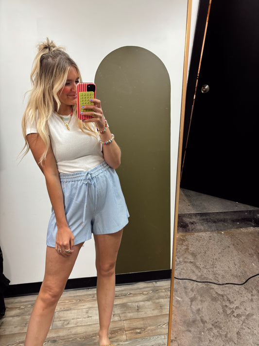 Winny Pinstripe Short
