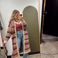 Marcella Long Print Cardigan
