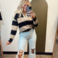 Ruby Contrast Sweater (Camel)