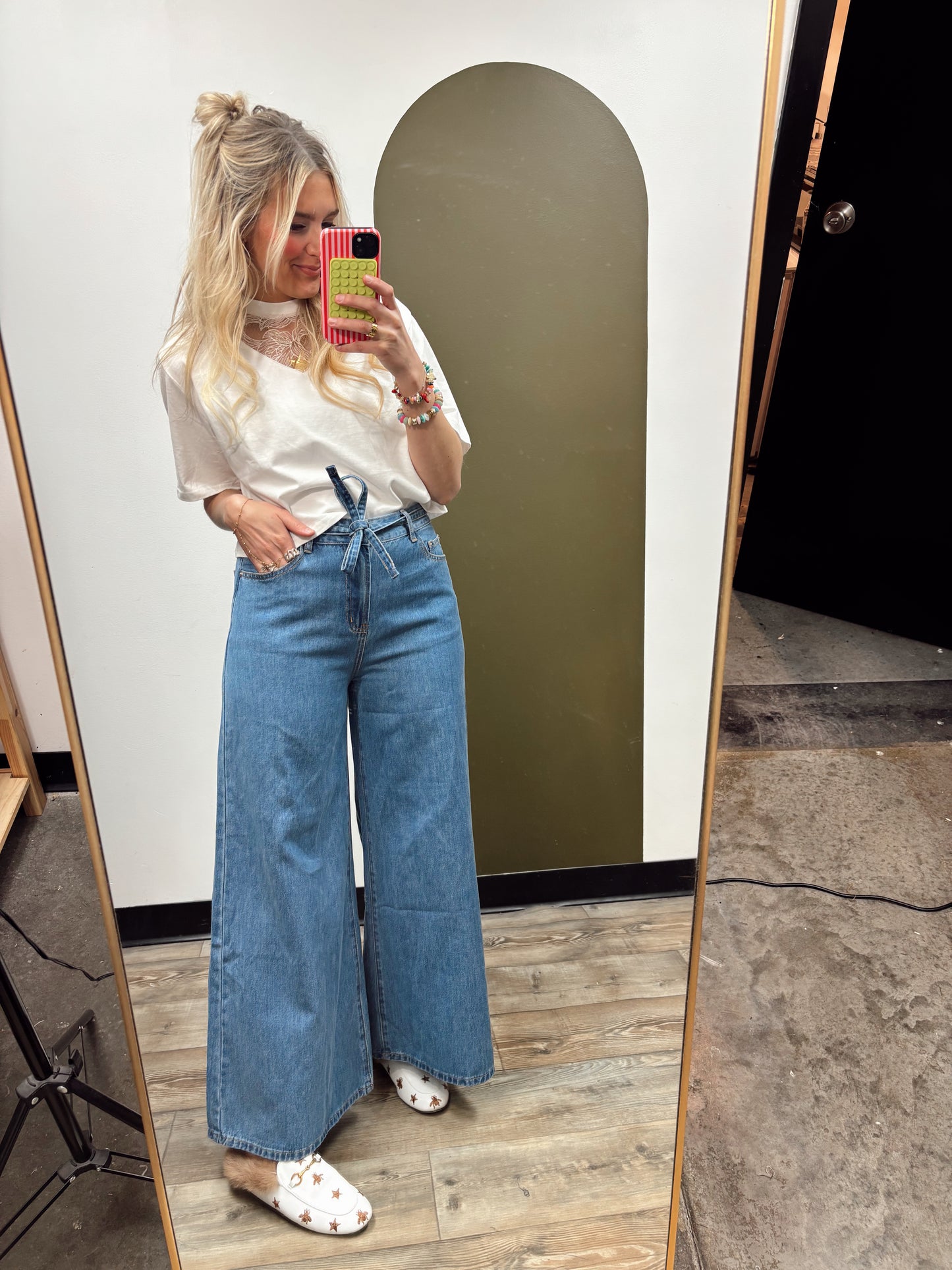 Skater Girl Wide Leg Jean