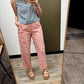 All American Gingham Pant (Red)