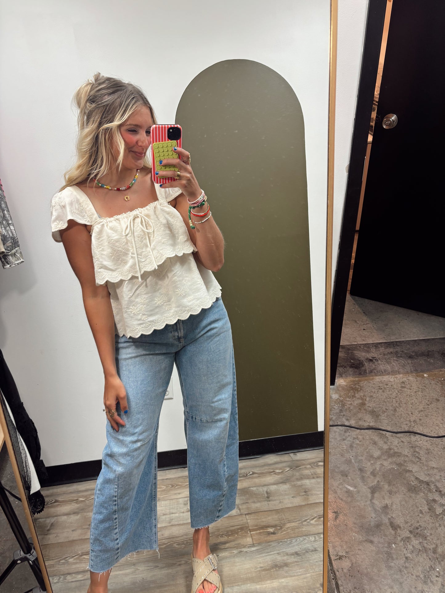 Marissa Detail Tie Tank
