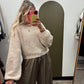 Johanna Pullover Sweater (Khaki)