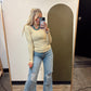 Eliza Button Top (Butter)