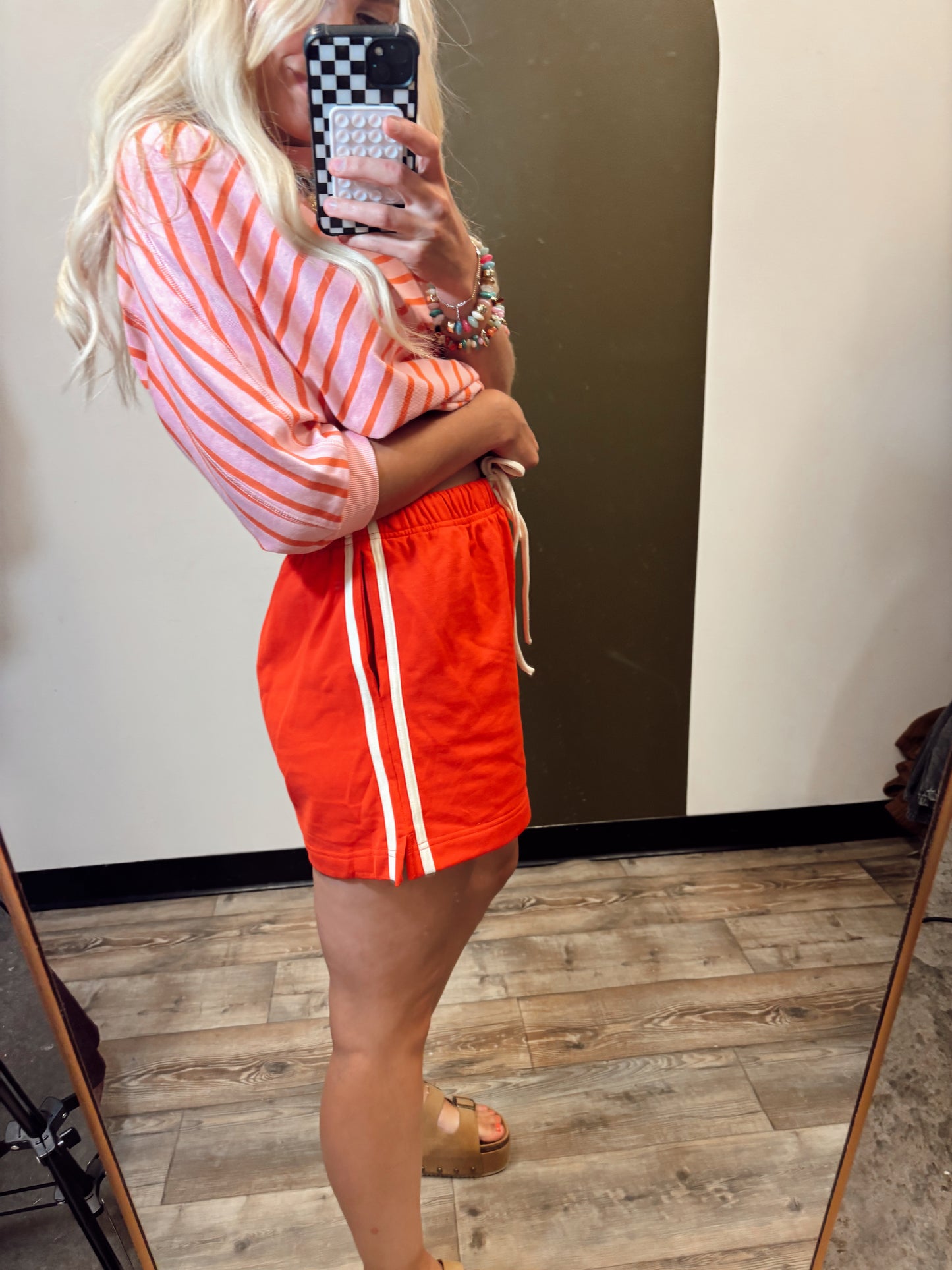 Mile Long Tie Short (Red)