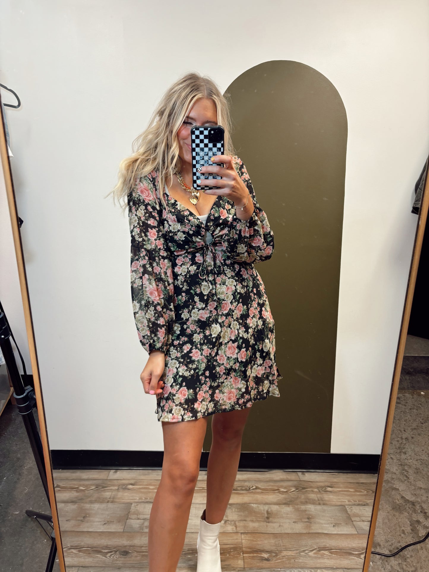 Midge Floral Mini Dress