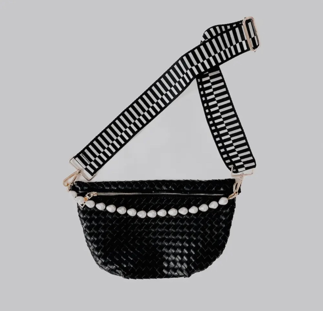 Pearl Bag Charm (White)