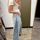 Two Tone Wide Leg Denim