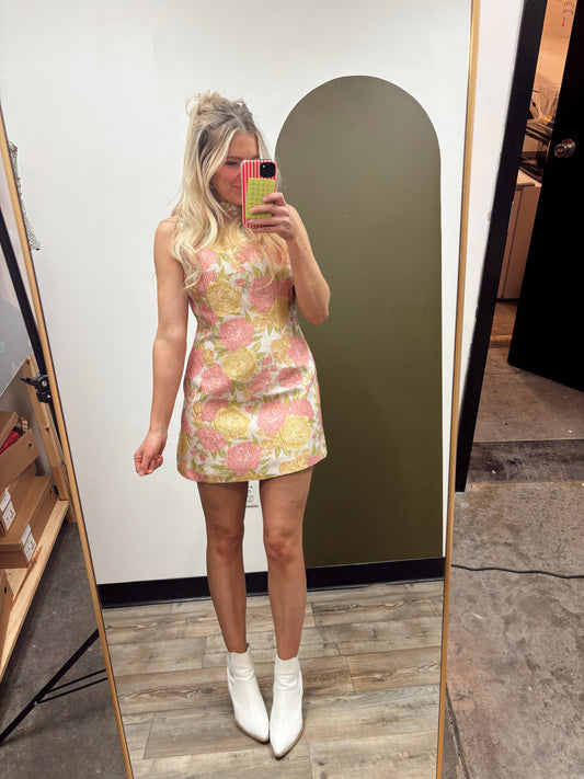 Serena Floral Mini Dress